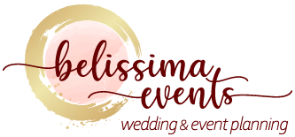 Luxury wedding planning, Belissima Events Logo