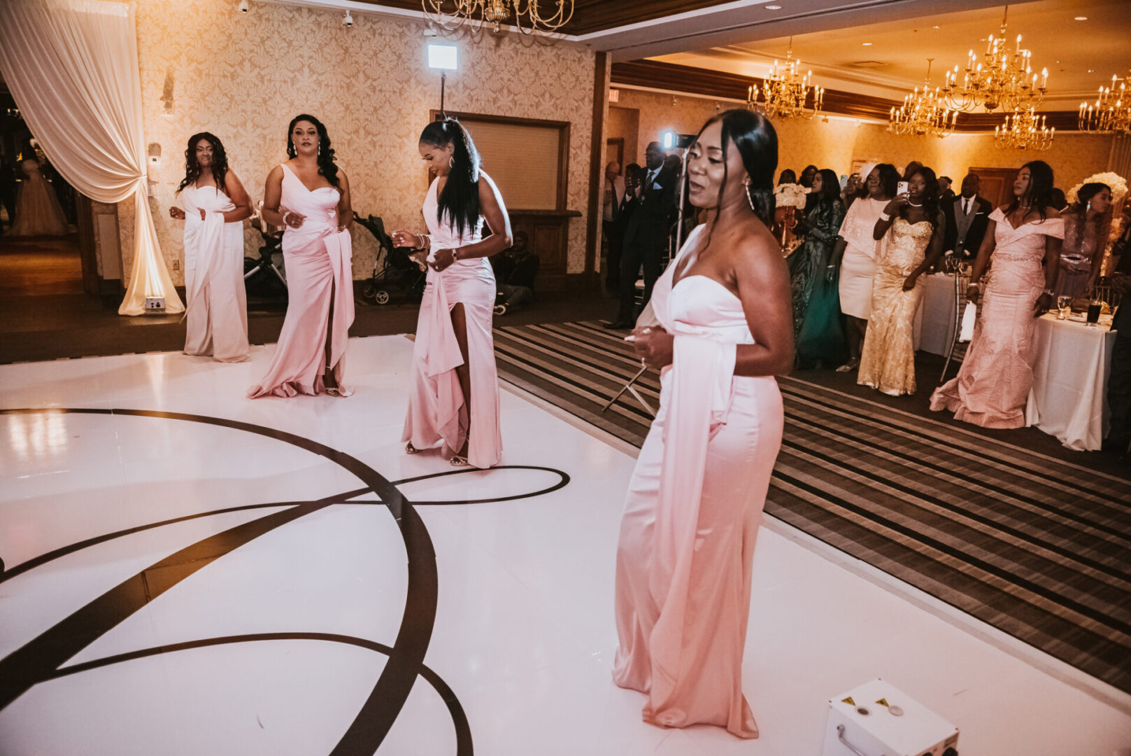 Bridal party introduction